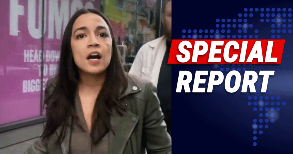 AOC’s Massive Lie Exposed: New Evidence Proves 1 Agenda Item Totally False